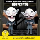 Nosferatu paper puppet