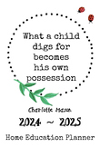 **REFILL ONLY** 2024 ~ 2025 Charlotte Mason Home Education Planner