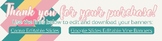 Banners for Google Classroom (Geometric)