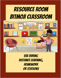 Resource Room Bitmoji Classroom | Distance Learning