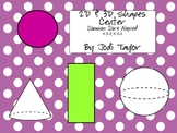 2D and 3D Shapes Center