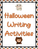 Halloween Writing Activities