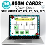 Winter Bundle - 160 Digital Boom Cards for Skip-counting by 2s, 3s, 5s, 10s
