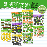 St. Patrick's Day Mix Up Clip Art Bundle