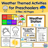 Weather Themed Printable Preschool Activities