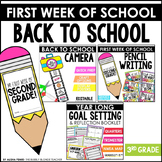 Third Grade Back to School Activities All About Me Craft First Week of School