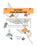 Sea Creature Creative Movement Cards