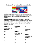 Hispanic Country Flags Research Activity