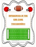 Making Inferences Common Core Standards Activity-Football Theme