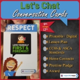 SEL Distance Learning | Respect | Love Yourself First and Foremost | High School