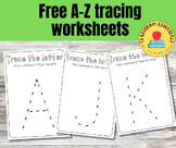 Free Alphabet Practice PDF - A-Z Tracing Worksheets