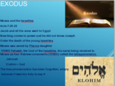 Exodus Powerpoint Bible Notes