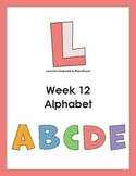 Alphabet Preschool Lesson Plan