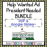 Digital & Printable Help Wanted Advertisement President Needed Election 2024