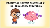 Behavior Regulation Cards for Fight, Flight, Freeze, and Fawn
