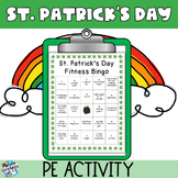 St. Patrick's Day Fitness BINGO