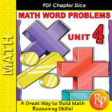 MATH WORD PROBLEMS Grades 3 & 4 Improve Math Problem Solving Skills - Activities