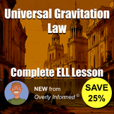 Universal Gravitation Law Complete ELL Lesson