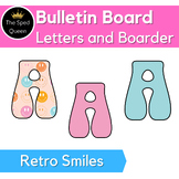 Printable  Bulletin Board Letters Classroom Decor Retro
