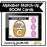 Spring Alphabet Match-Up Kindergarten Boom Cards