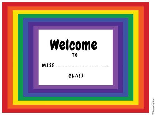 Printable Classroom Decorations, Educational Materials for Visual Display PART 2