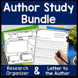Author Study Bundle | Letter to the Author AND Author Study Graphic Organizer