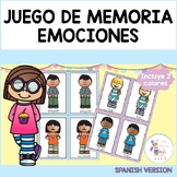 Juego de Memoria de las Emociones (Emotions Memory Games in Spanish for Kids)