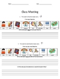 Class Meeting Notes