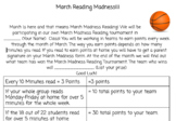 March Madness Reading Challenge