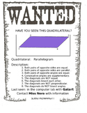 Graphic Organizer: Properties of Quadrilaterals