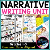 Fictional and Personal Narrative Writing Graphic Organizers, Posters, Prompts