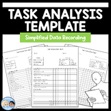 Editable ABA Task Analysis Data Sheet For Special Education & Classroom ...