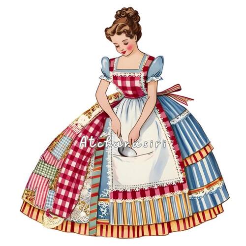 Watercolor Princess Elements Clip Art - 15 PNG