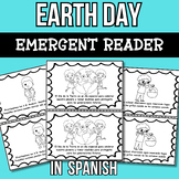 Spanish Earth Day Emergent Reader Mini Book -Earth Day Activities