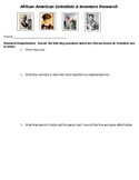 African American Scientists and Inventors Research