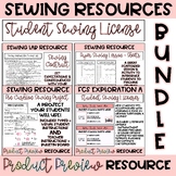 Intro to Sewing Licenses Bundle | Sewing & Apparel | Awards | FCS | FACS