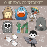 Halloween Trick or Treat Clip Art Set 2