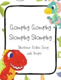 Chomping Stomping Preschool & Kinder Song with Dinosaur Footprints Book Download