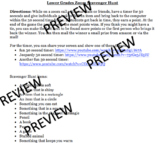 Zoom Scavenger Hunt for Lower Grades (Distance Learning)