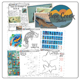 Asian Art History Koi Fish Template How-to-Draw Analysis Worksheet Lesson MORE