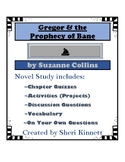 Gregor & the Prophecy of the Bane Novel Study: Quizzes, Activities, Questions