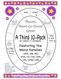 Word Family Phonics Merry-Go-Round Games A Third 10-pack