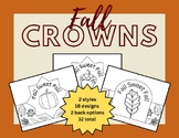 Fall/Autumn Celebration Crowns