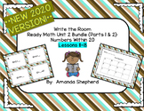 *UPDATED* iReady Math First Grade Write the Room Unit 2 Bundle (Parts 1 & 2)