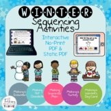 Winter Sequencing Activities - Speech Therapy