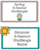 Spring and Summer 5 Second Challenges Games Two-Pack