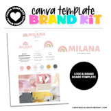 TPT Sellers Toolkit | Canva Editable Template | Branding Kit | Milana Everleigh