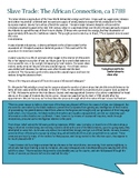 World History- Unit 8- Atlantic Slave Trade Reading & Questions