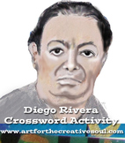 Diego Rivera Crossword Activity