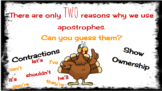 Apostrophes for Possessions: A 3-Day Lesson